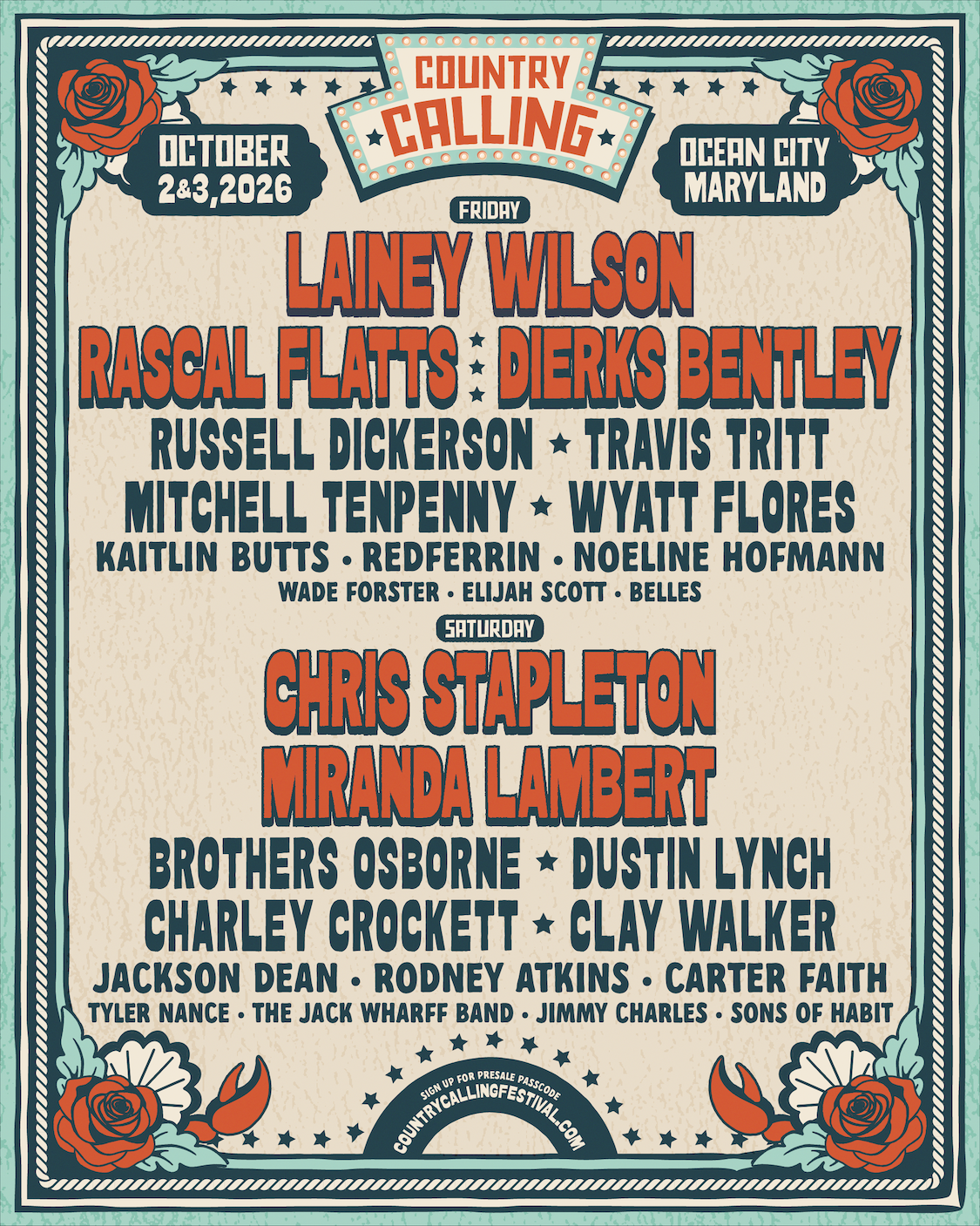 Country Calling 2026 Event